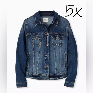 Torrid 5x Blue Denim Jacket